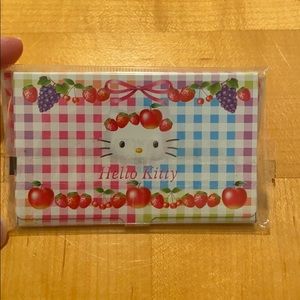 Sanrio Hello Kitty business card case fruits